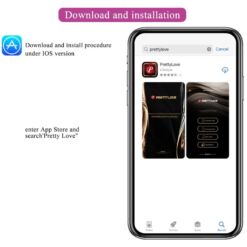 Comprar PRETTY LOVE - NYMPH HUEVO VIBRADOR CONTROLADO POR APP VIOLETA al mejor precio - Envíos Discretos