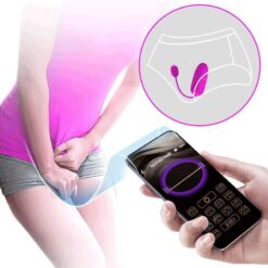 Comprar PRETTY LOVE - NYMPH HUEVO VIBRADOR CONTROLADO POR APP VIOLETA al mejor precio - Envíos Discretos