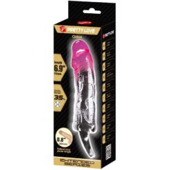 Comprar PRETTY LOVE - ODES FUNDA REALÍSTICA ALARGADORA DE 2 CM PARA PENE ROSA al mejor precio - Envíos Discretos