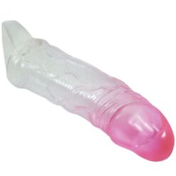 Comprar PRETTY LOVE - ODES FUNDA REALÍSTICA ALARGADORA DE 2 CM PARA PENE ROSA al mejor precio - Envíos Discretos
