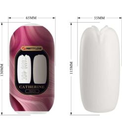 Comprar PRETTY LOVE - OLGA MASTURBADOR MASCULINO BLANCO al mejor precio - Envíos Discretos