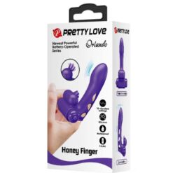 Comprar PRETTY LOVE - ORLANDO FUNDA DE DEDO VIBRADOR MORADO al mejor precio - Envíos Discretos