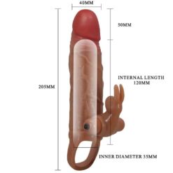 Comprar PRETTY LOVE - OSMAR FUNDA PARA PENE + ESTIMULADOR DE CLÍTORIS CON VIBRACIÓN al mejor precio - Envíos Discretos