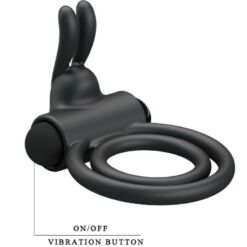 Comprar PRETTY LOVE - OSMOND ANILLO VIBRADOR DE SILICONA al mejor precio - Envíos Discretos