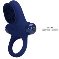 Comprar PRETTY LOVE - PALLE ANILLO CON VIBRACIÓN AZUL al mejor precio - Envíos Discretos