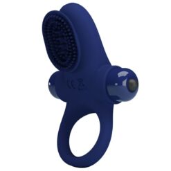 Comprar PRETTY LOVE - PALLE ANILLO CON VIBRACIÓN AZUL al mejor precio - Envíos Discretos