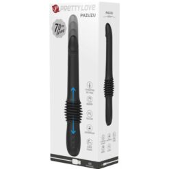 Comprar PRETTY LOVE - PAZUZU VIBRADOR 3 MODOS DE EMPUJE NEGRO al mejor precio - Envíos Discretos