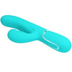 Comprar PRETTY LOVE - PERLITA VIBRADOR PUNTO G 3 EN 1 MULTIFUNCIÓN VERDE AGUA al mejor precio - Envíos Discretos