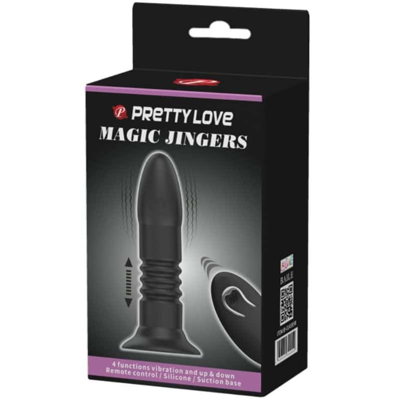 PRETTY LOVE - PLUG MAGIC JINGER UP & DOWN Y VIBRACIÓN - piKanteo | Despierta tu lado más piKante Comprar PRETTY LOVE - PLUG MAGIC JINGER UP & DOWN Y VIBRACIÓN al mejor precio - Envíos Discretos