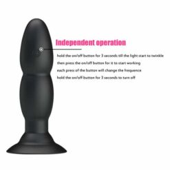Comprar PRETTY LOVE - PLUG VIBRADOR Y ROTACIÓN POR CONTROL REMOTO al mejor precio - Envíos Discretos