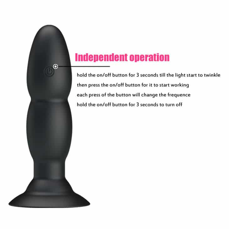 PRETTY LOVE - PLUG VIBRADOR Y ROTACIÓN POR CONTROL REMOTO - piKanteo | Despierta tu lado más piKante Comprar PRETTY LOVE - PLUG VIBRADOR Y ROTACIÓN POR CONTROL REMOTO al mejor precio - Envíos Discretos
