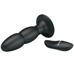 Comprar PRETTY LOVE - PLUG VIBRADOR Y ROTACIÓN POR CONTROL REMOTO al mejor precio - Envíos Discretos