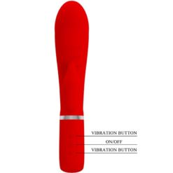 Comprar PRETTY LOVE - PRESCOTT VIBRADOR PUNTO G MULTIFUNCIÓN ROJO al mejor precio - Envíos Discretos