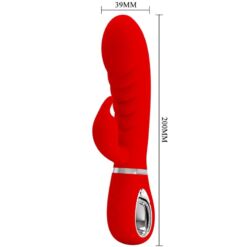 Comprar PRETTY LOVE - PRESCOTT VIBRADOR PUNTO G MULTIFUNCIÓN ROJO al mejor precio - Envíos Discretos
