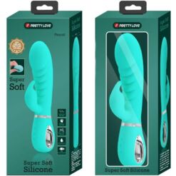 Comprar PRETTY LOVE - PRESCOTT VIBRADOR PUNTO G MULTIFUNCIÓN VERDE AGUA al mejor precio - Envíos Discretos
