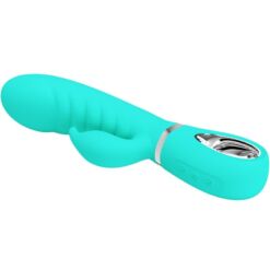 Comprar PRETTY LOVE - PRESCOTT VIBRADOR PUNTO G MULTIFUNCIÓN VERDE AGUA al mejor precio - Envíos Discretos