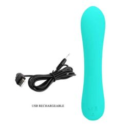 Comprar PRETTY LOVE - PRESCOTT VIBRADOR RECARGABLE VERDE AGUA al mejor precio - Envíos Discretos