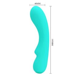 Comprar PRETTY LOVE - PRESCOTT VIBRADOR RECARGABLE VERDE AGUA al mejor precio - Envíos Discretos