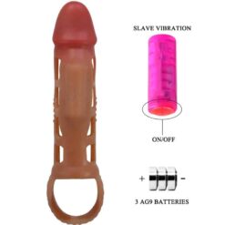 Comprar PRETTY LOVE - PRESTON FUNDA PARA PENE CON VIBRACIÓN DE 18 CM al mejor precio - Envíos Discretos
