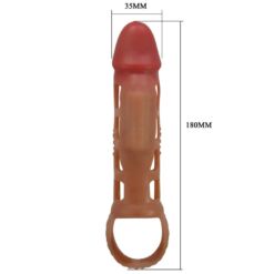 Comprar PRETTY LOVE - PRESTON FUNDA PARA PENE CON VIBRACIÓN DE 18 CM al mejor precio - Envíos Discretos