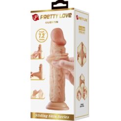 Comprar PRETTY LOVE - QUENTIN DILDO REALÍSTICO 18 CM NATURAL al mejor precio - Envíos Discretos