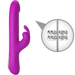 Comprar PRETTY LOVE - REESE VIBRADOR CON ROTACIÓN MORADO al mejor precio - Envíos Discretos