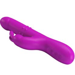 Comprar PRETTY LOVE - REESE VIBRADOR CON ROTACIÓN MORADO al mejor precio - Envíos Discretos