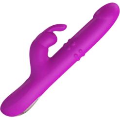 Comprar PRETTY LOVE - REESE VIBRADOR CON ROTACIÓN MORADO al mejor precio - Envíos Discretos