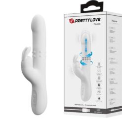 Comprar PRETTY LOVE - REESE VIBRADOR CON ROTACIÓN PLATEADO al mejor precio - Envíos Discretos