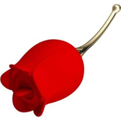 Comprar PRETTY LOVE - ROSE LOVER ROSA ESTIMULADORA DE CLÍTORIS 12 VIBRACIONES ROJO al mejor precio - Envíos Discretos
