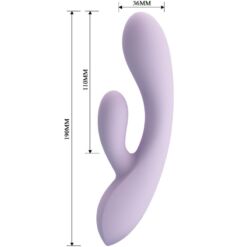 Comprar PRETTY LOVE - ROSOLYN VIBRADOR RABBIT 10 VIBRACIONES MORADO al mejor precio - Envíos Discretos