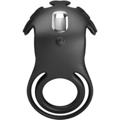 Comprar PRETTY LOVE - RUBEN ANILLO VIBRADOR 7 VIBRACIONES SILICONA NEGRO al mejor precio - Envíos Discretos