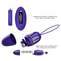 Comprar PRETTY LOVE - SELKIE YOUTH MINI HUEVO VIBRADOR CONTROL REMOTO VIOLETA al mejor precio - Envíos Discretos