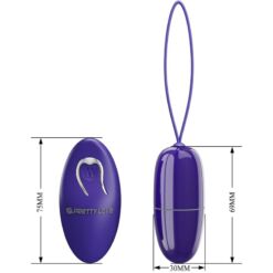Comprar PRETTY LOVE - SELKIE YOUTH MINI HUEVO VIBRADOR CONTROL REMOTO VIOLETA al mejor precio - Envíos Discretos