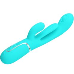 Comprar PRETTY LOVE - SHANIA TRIPLE VIBRADOR RABBIT MULTIFUNCIÓN 3 EN 1 al mejor precio - Envíos Discretos