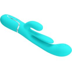 Comprar PRETTY LOVE - SHANIA TRIPLE VIBRADOR RABBIT MULTIFUNCIÓN 3 EN 1 al mejor precio - Envíos Discretos