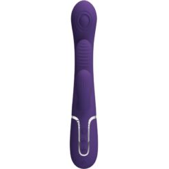 Comprar PRETTY LOVE - SHANIA TRIPLE VIBRADOR RABBIT MULTIFUNCIÓN MORADO al mejor precio - Envíos Discretos