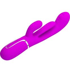 Comprar PRETTY LOVE - SHANIA TRIPLE VIBRADOR RABBIT MULTIFUNCIÓN ROSA al mejor precio - Envíos Discretos