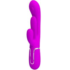 Comprar PRETTY LOVE - SHANIA TRIPLE VIBRADOR RABBIT MULTIFUNCIÓN ROSA al mejor precio - Envíos Discretos