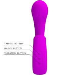 Comprar PRETTY LOVE - SIBEL VIBRADOR PUNTO G + ESTIMULADOR CLÍTORIS 10 VIBRACIONES MORADO al mejor precio - Envíos Discretos