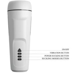 Comprar PRETTY LOVE - SIENNA MASTURBADOR MASCULINO CON VIBRACIÓN VOZ Y ONDAS ESTIMULADORAS al mejor precio - Envíos Discretos