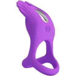 Comprar PRETTY LOVE - SILAS ANILLO VIBRADOR 7 VIBRACIONES SILICONA LILA al mejor precio - Envíos Discretos