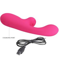 Comprar PRETTY LOVE - SKYLAR VIBRADOR ESTIMULADOR ROSA al mejor precio - Envíos Discretos