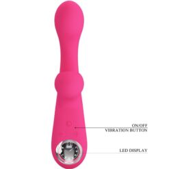 Comprar PRETTY LOVE - SKYLAR VIBRADOR ESTIMULADOR ROSA al mejor precio - Envíos Discretos