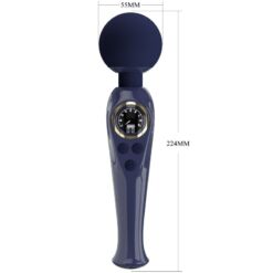 Comprar PRETTY LOVE - SKYLER VIBRADOR WAND AZUL al mejor precio - Envíos Discretos
