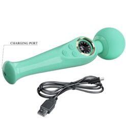 Comprar PRETTY LOVE - SKYLER VIBRADOR WAND VERDE al mejor precio - Envíos Discretos