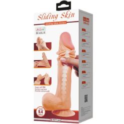 Comprar PRETTY LOVE - SLIDING SKIN SERIES DILDO REALÍSTICO CON VENTOSA PIEL DESLIZANTE 24 CM al mejor precio - Envíos Discretos