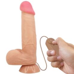 Comprar PRETTY LOVE - SLIDING SKIN SERIES DILDO REALÍSTICO CON VENTOSA PIEL DESLIZANTE CONTROL REMOTO  NATURAL 21.8 CM al mejor precio - Envíos Discretos