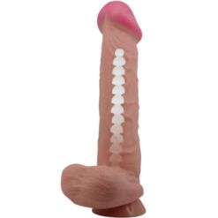 Comprar PRETTY LOVE - SLIDING SKIN SERIES DILDO REALÍSTICO CON VENTOSA PIEL DESLIZANTE MORENO 26 CM al mejor precio - Envíos Discretos