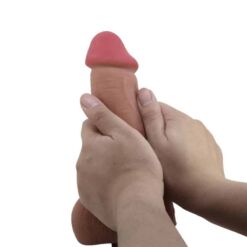 Comprar PRETTY LOVE - SLIDING SKIN SERIES DILDO REALÍSTICO CON VENTOSA PIEL DESLIZANTE MULATO 23.4 CM al mejor precio - Envíos Discretos